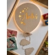 Lampka z imieniem dziecka LED Balon